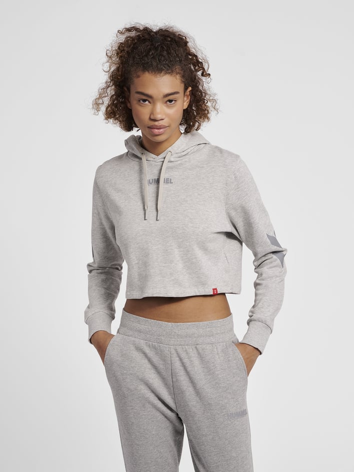 Hmllegacy Woman Cropped Hoodie