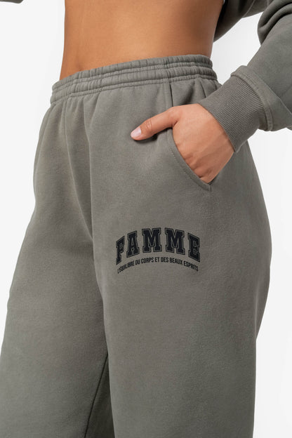 Green Oversized Jogger - for dame - Famme - Jogger