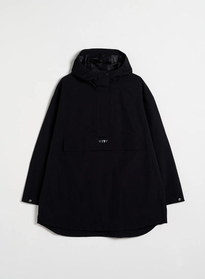 Black Waterproof Oversized Anorak - for kvinde - aim'n - Jackets