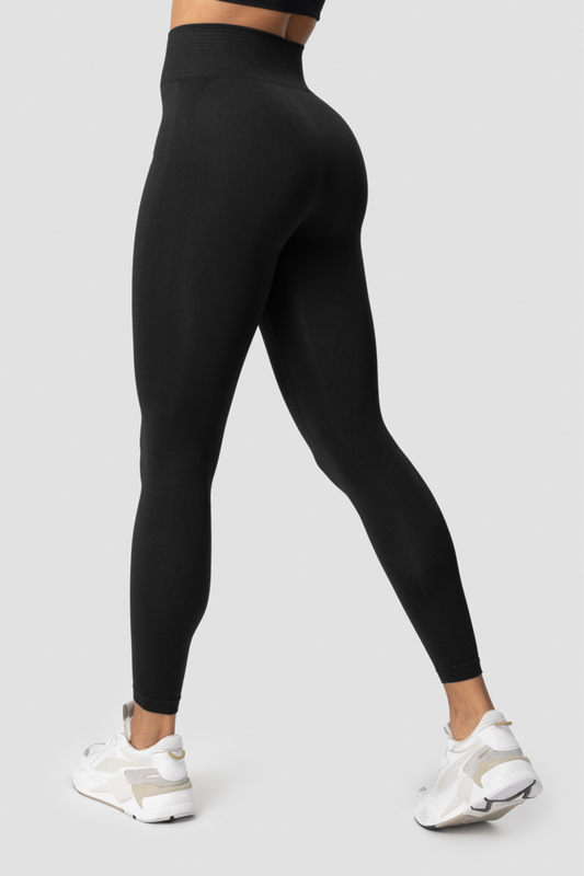 Define Seamless Tights - Sort - for kvinde - ICANIWILL - Tights