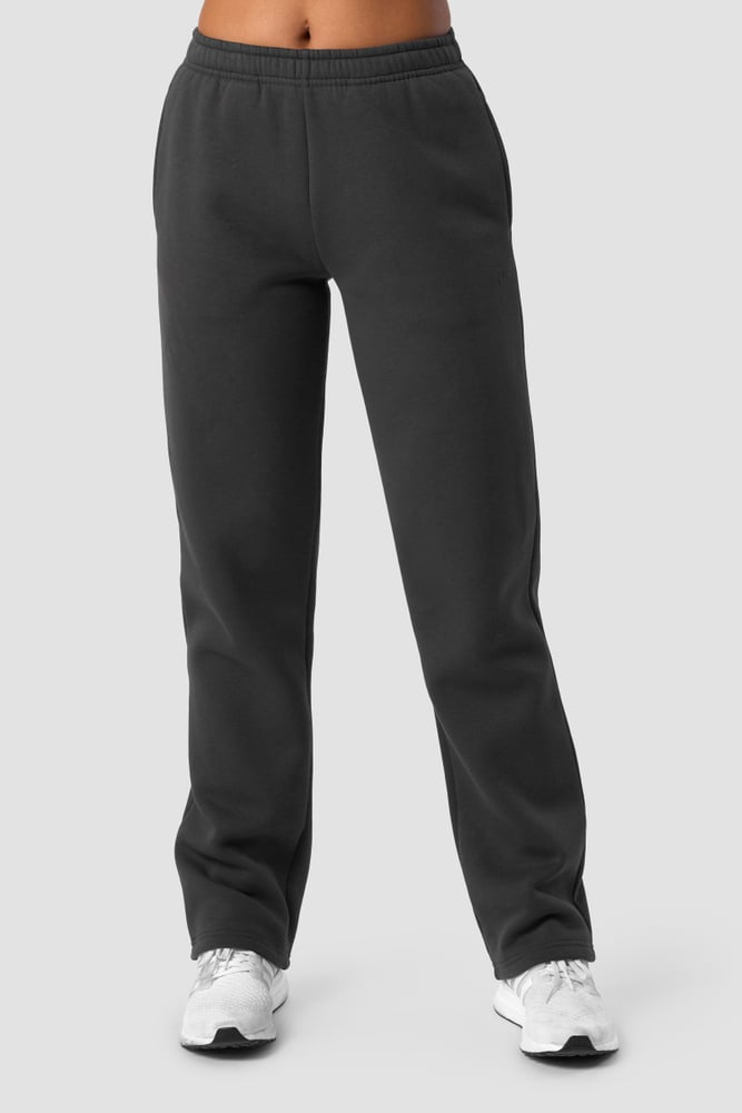 everyday straight leg sweatpants dark grey