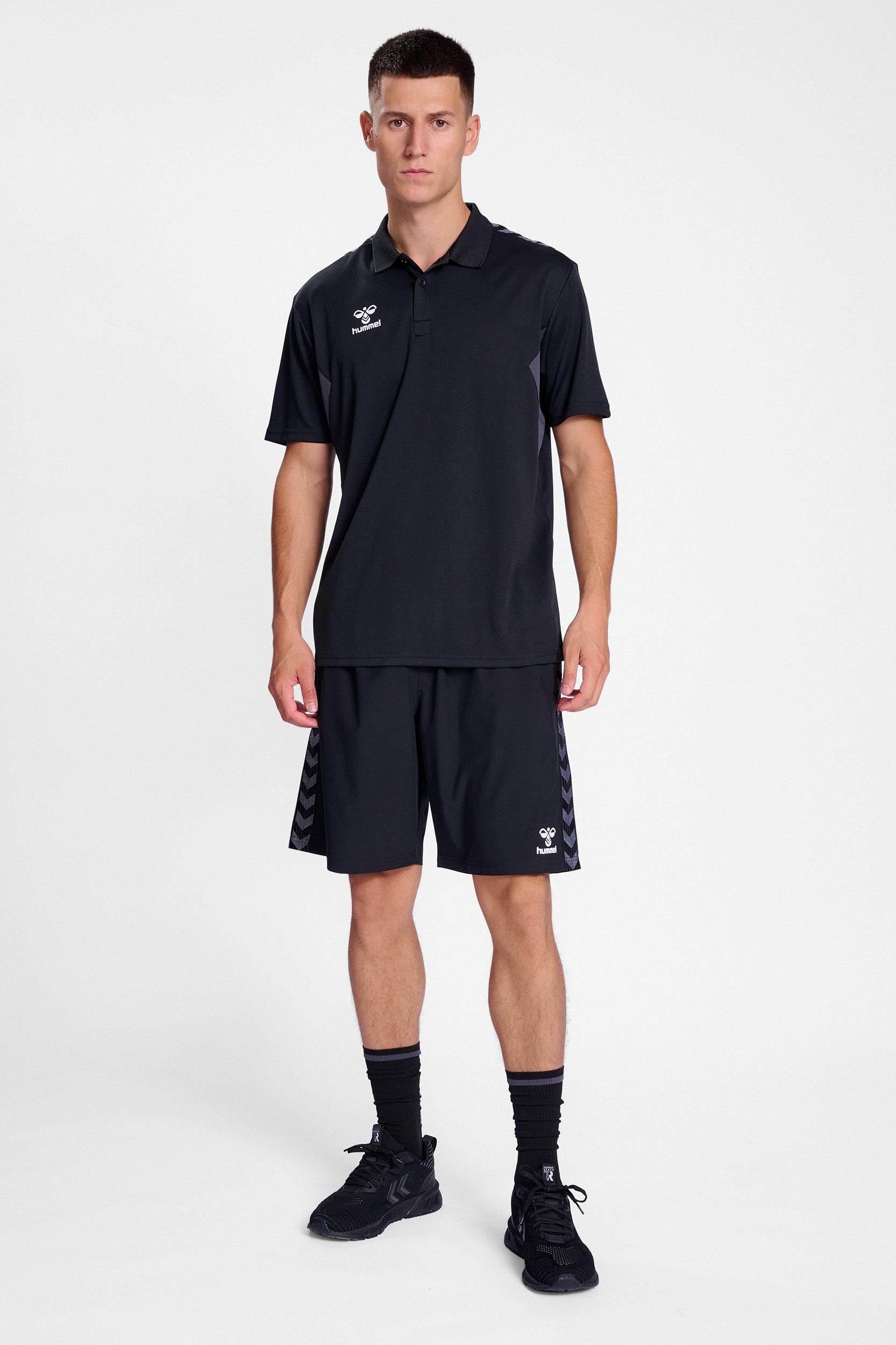 HUMMEL - Hmlauthentic Functional Polo - Black