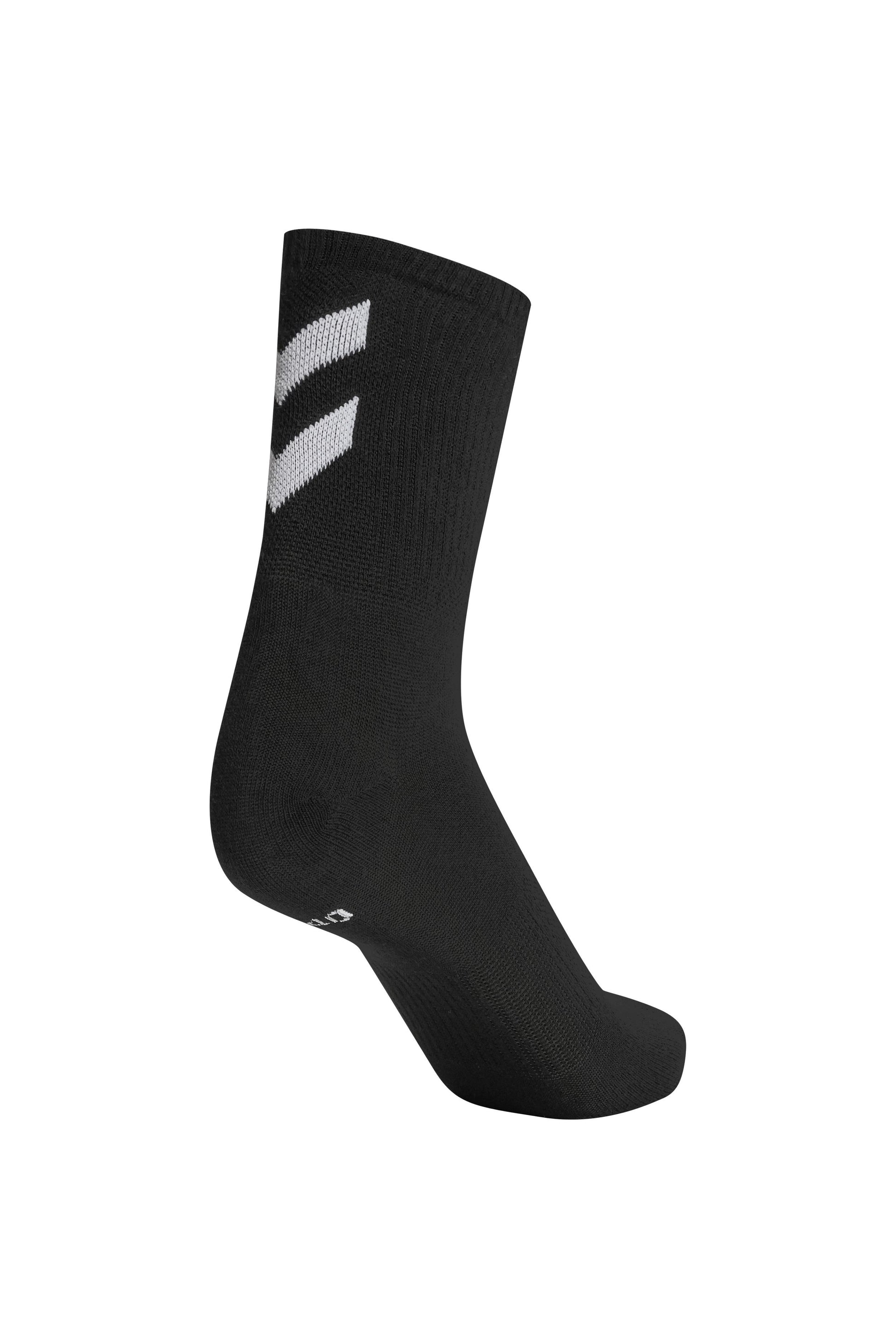 HUMMEL - Hmlchevron 6-pack Socks - Black/black