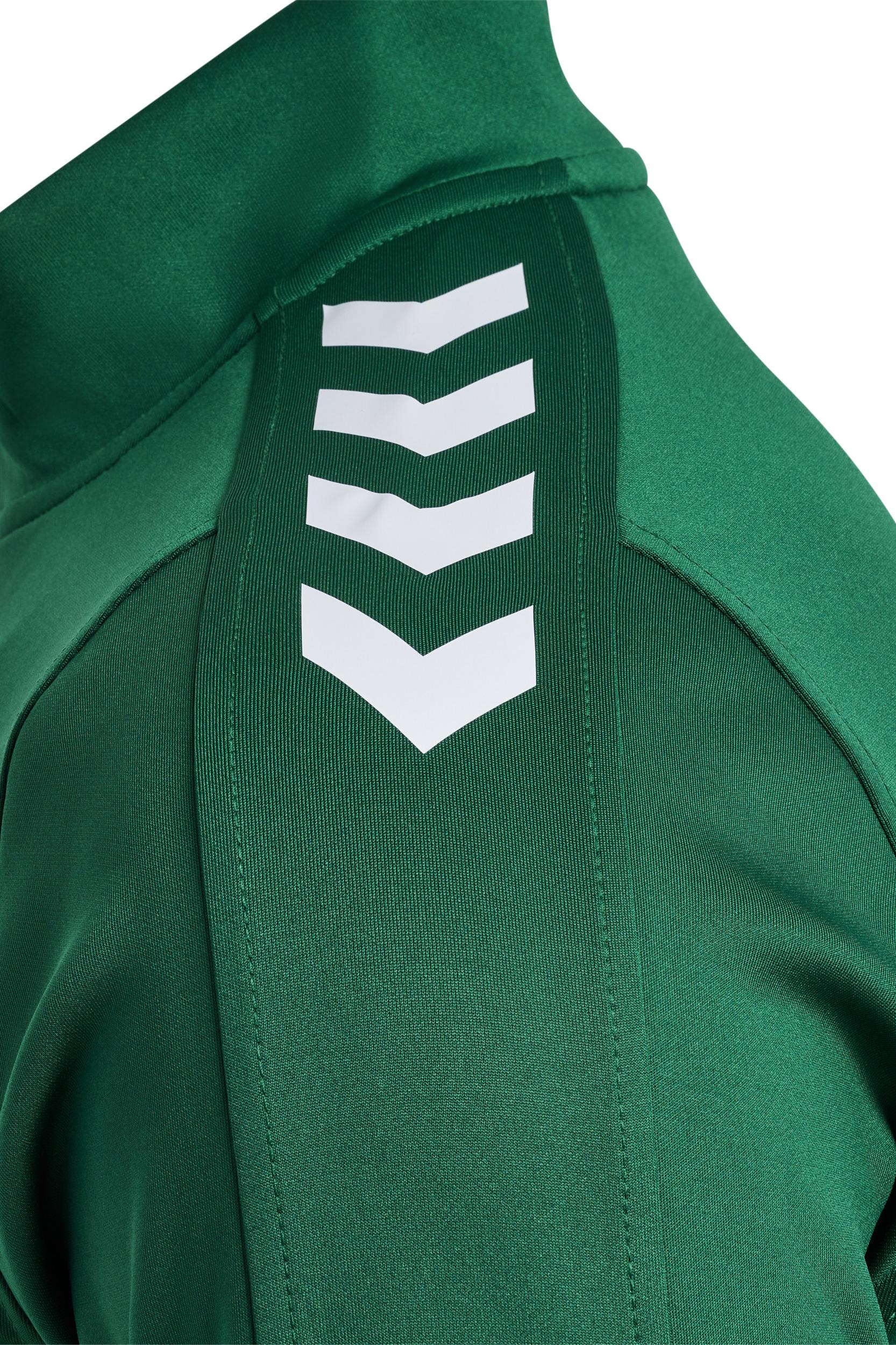 HUMMEL - Hmlcore Xk Half Zip Poly Sweat - Evergreen