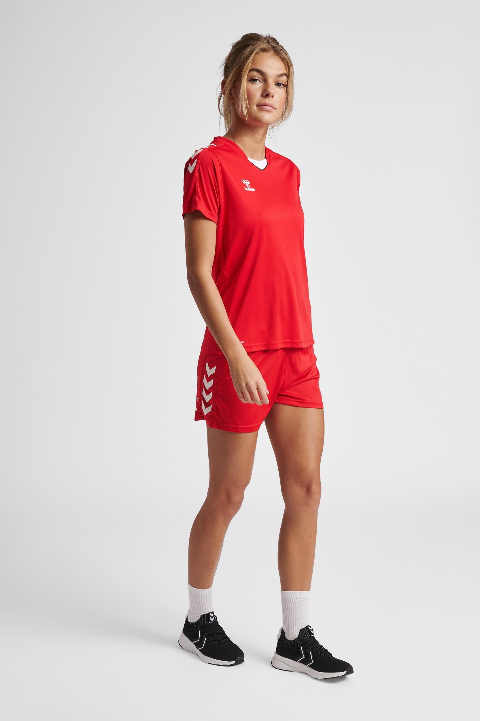 HUMMEL - Hmlcore Xk Poly Jersey S/s Woman - True Red