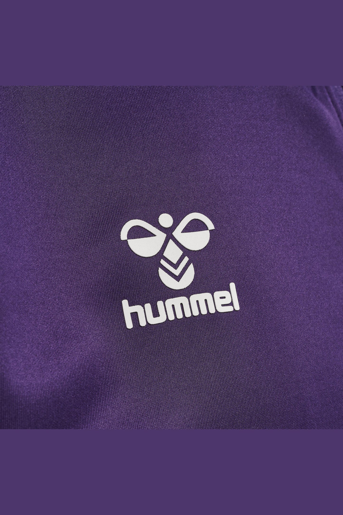 HUMMEL - Hmlcore Xk Poly Zip Sweat - Acai/white