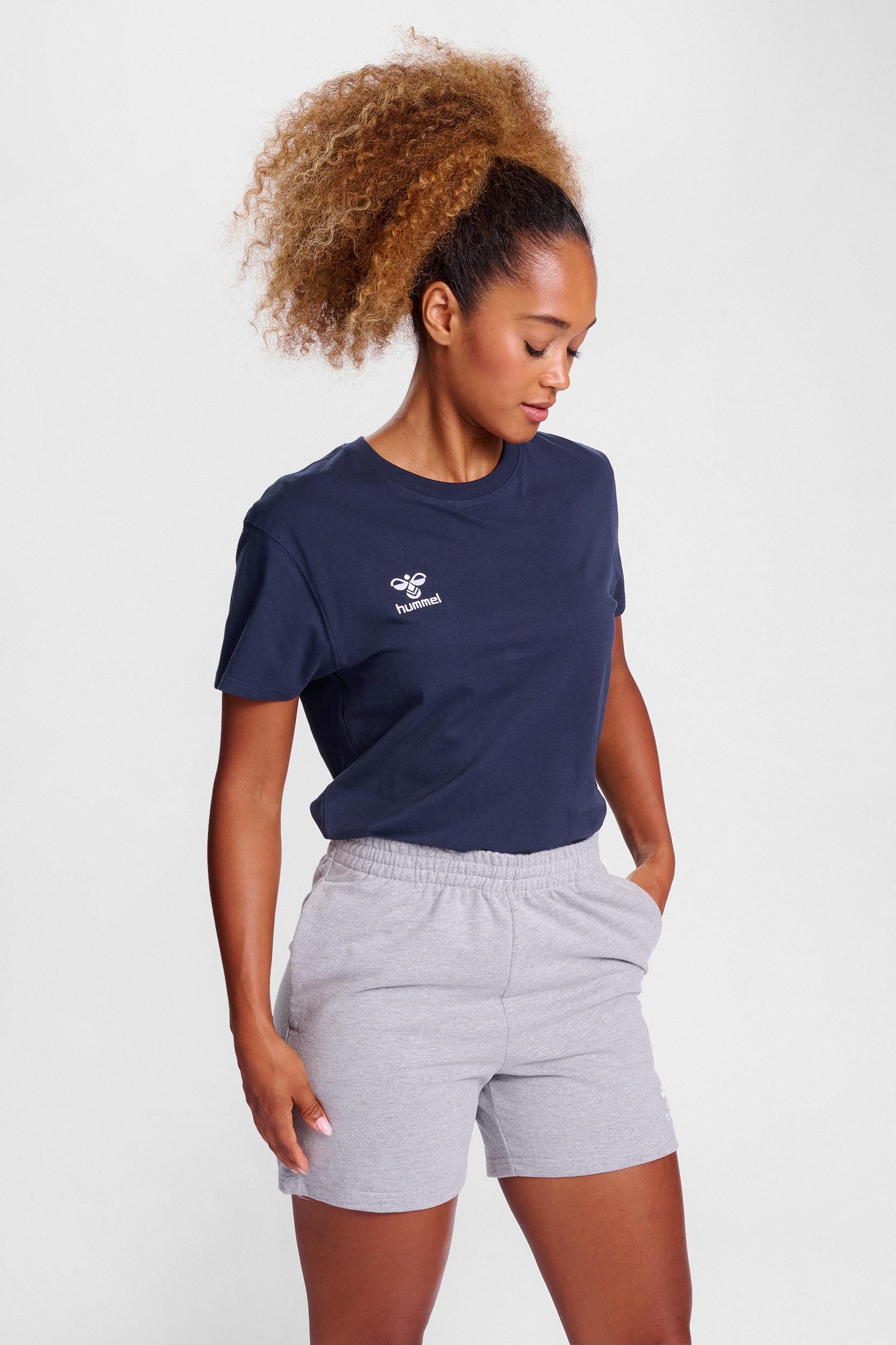 HUMMEL - Hmlgo 2.0 T-shirt S/s Woman - Marine