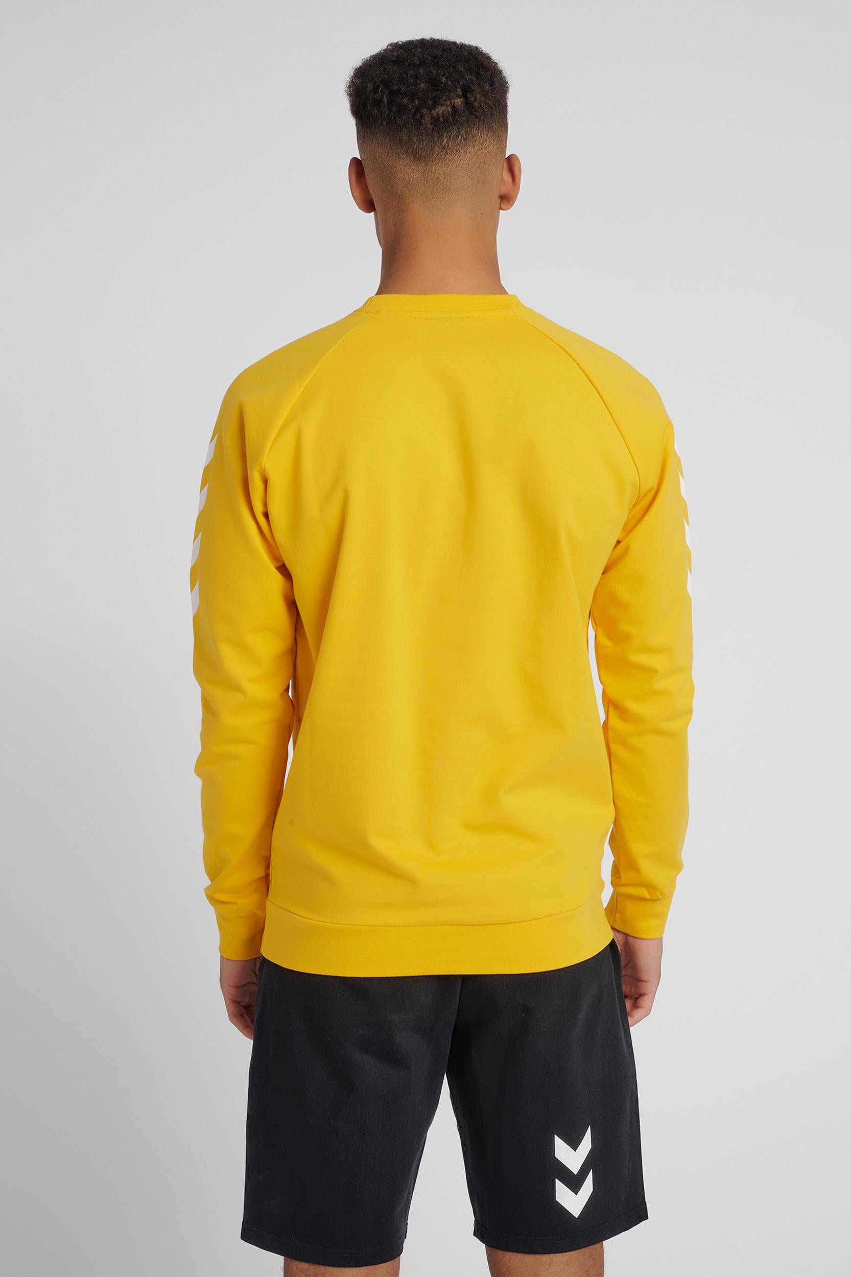 HUMMEL - Hmlgo Cotton Sweatshirt - Sports Yellow