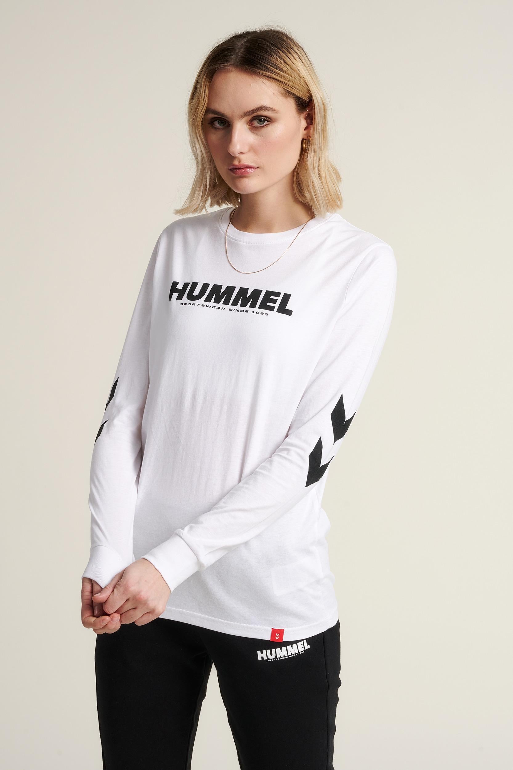 HUMMEL - Hmllegacy T-shirt L/s - White