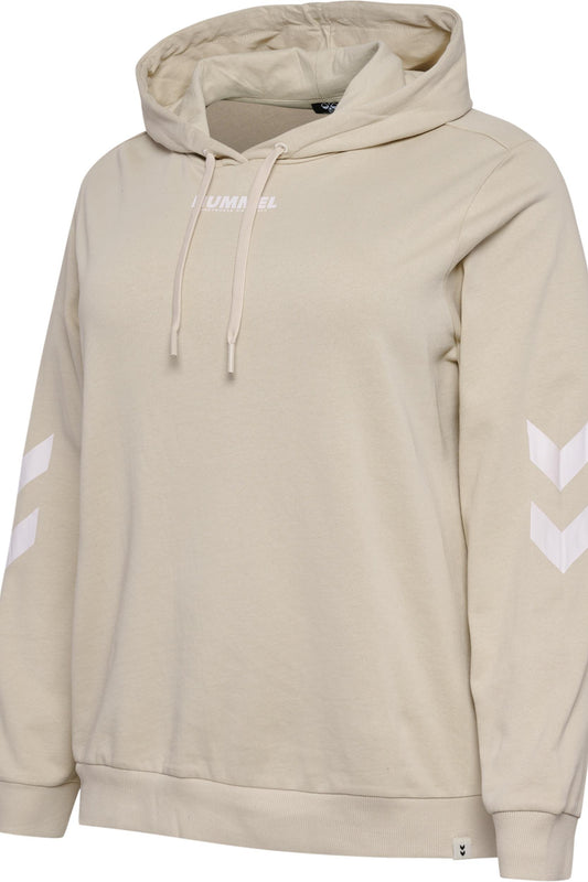 HUMMEL - Hmllegacy Woman Hoodie Plus - Pumice Stone