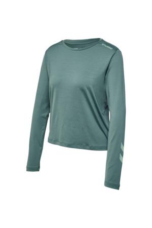 HUMMEL - Hmlmt Taylor T-shirt L/s - North Atlantic