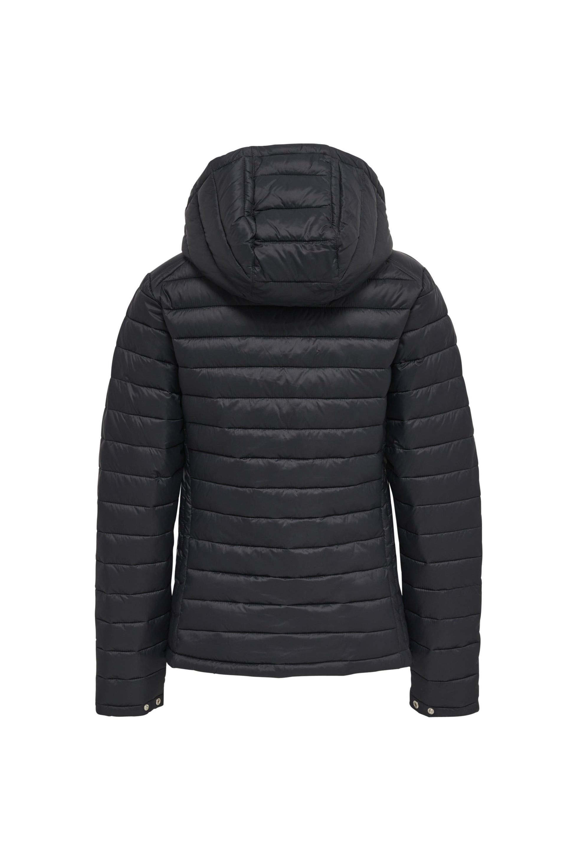 HUMMEL - Hmlred Quilted Hood Jacket Woman - Black