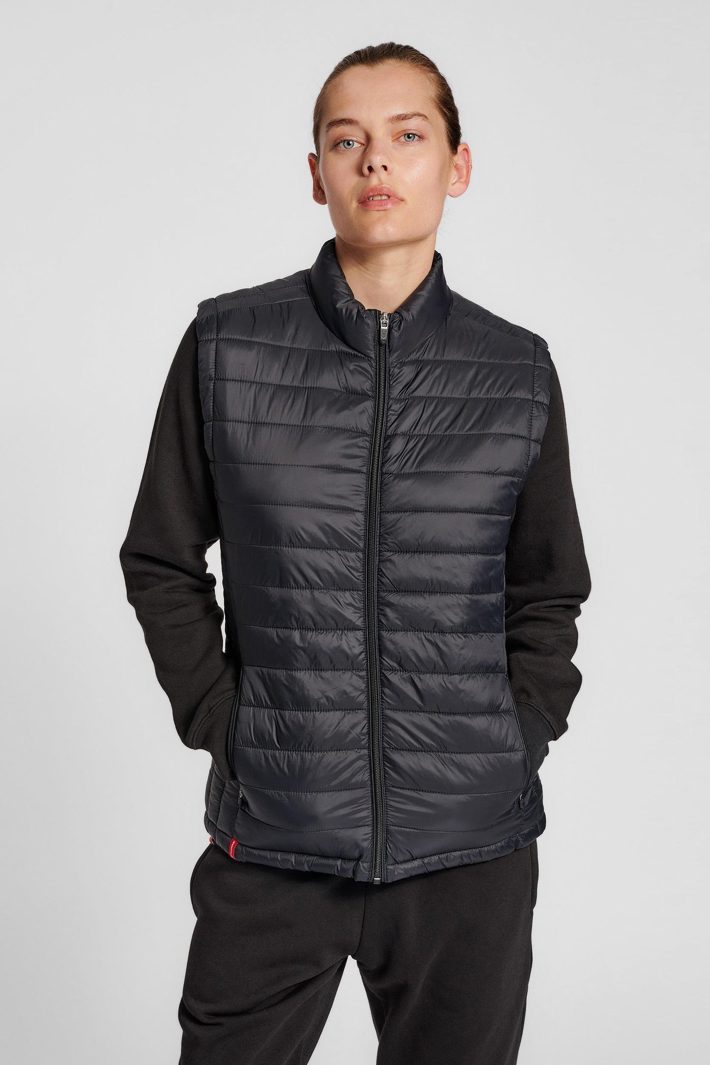 HUMMEL - Hmlred Quilted Waistcoat Woman - Black