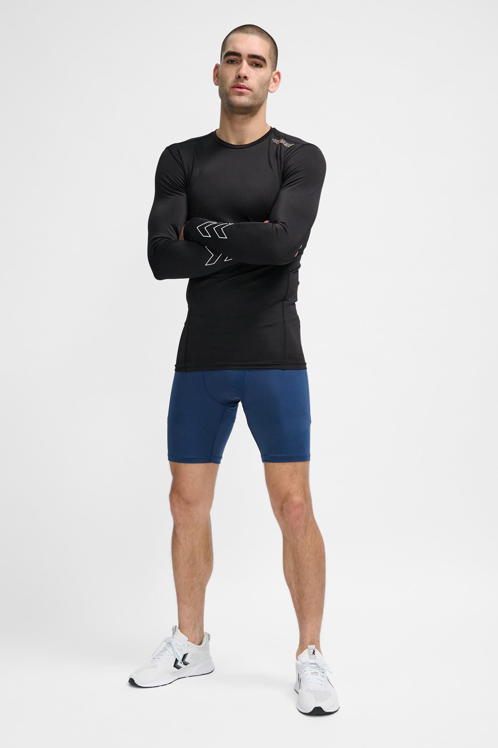 HUMMEL - Hmlte Topaz Tight Shorts - Insignia Blue