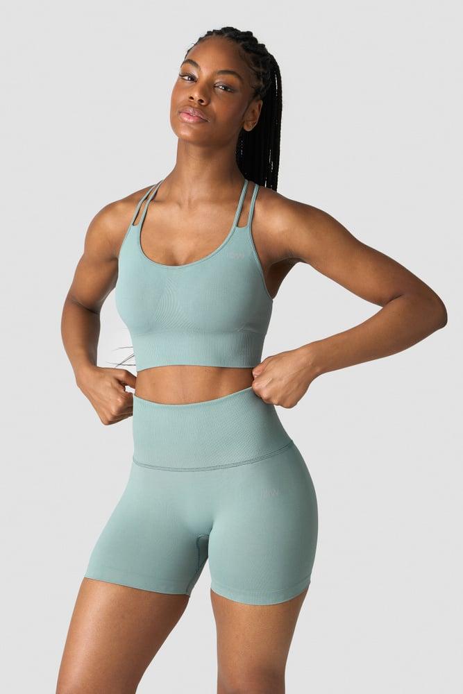 ICANIWILL - Define Seamless Sports Bra - Fog Grey