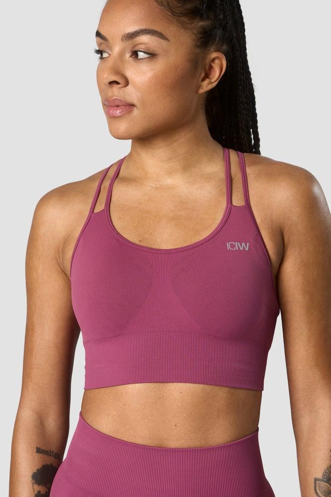 ICANIWILL - Define Seamless Sports Bra - Grape