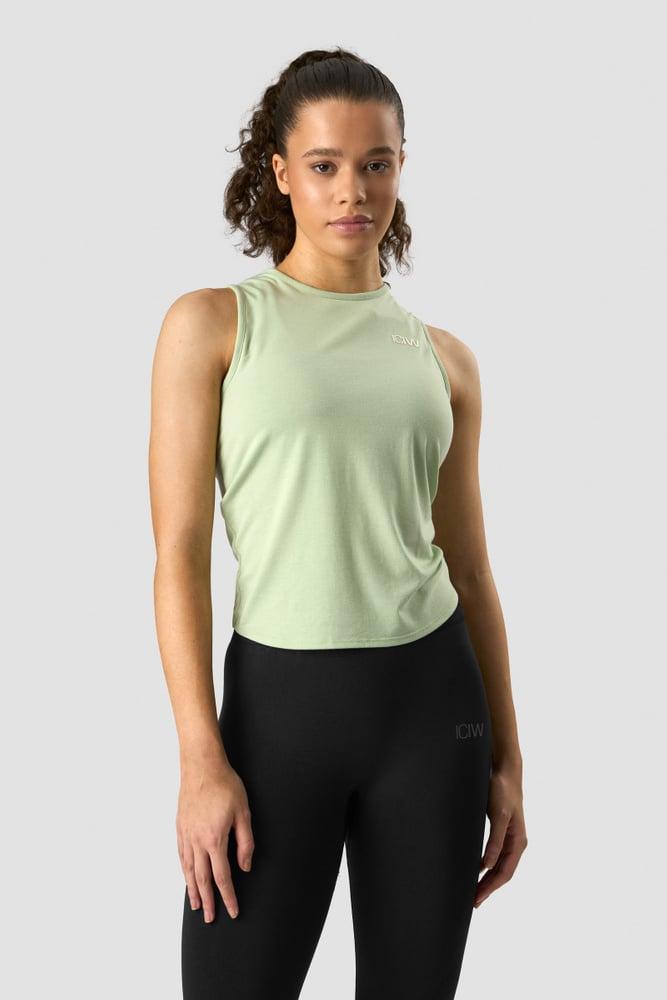 ICANIWILL - Empowering Open Back Tank - Spring Green