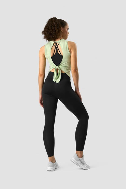 ICANIWILL - Empowering Open Back Tank - Spring Green