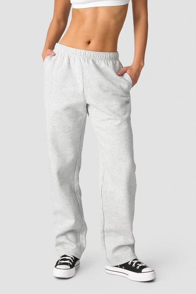 ICANIWILL - Everyday Straight Leg Sweatpants - Light Grey Melange