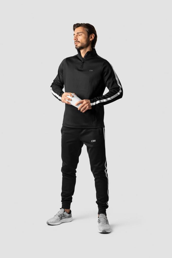 ICANIWILL - Track 1/4 Zip Jacket - Black