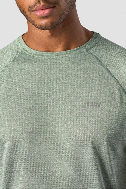 ICANIWILL - Training Mesh T-shirt - Racing Green