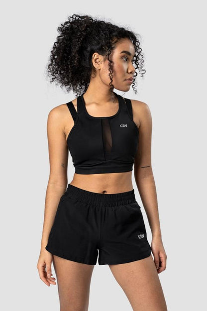 mercury sports bra black