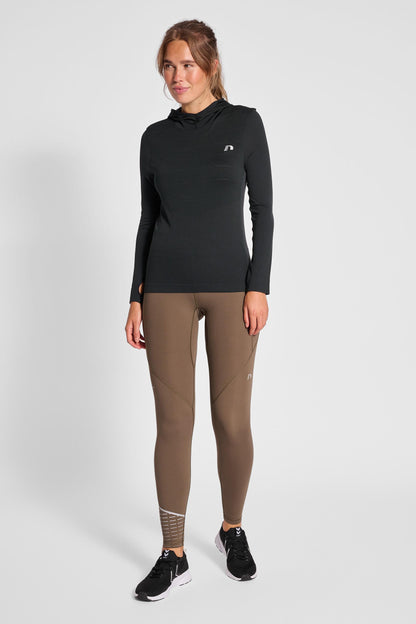 NEWLINE - Nwlcambrigde Seamless Hoodie Female - Black