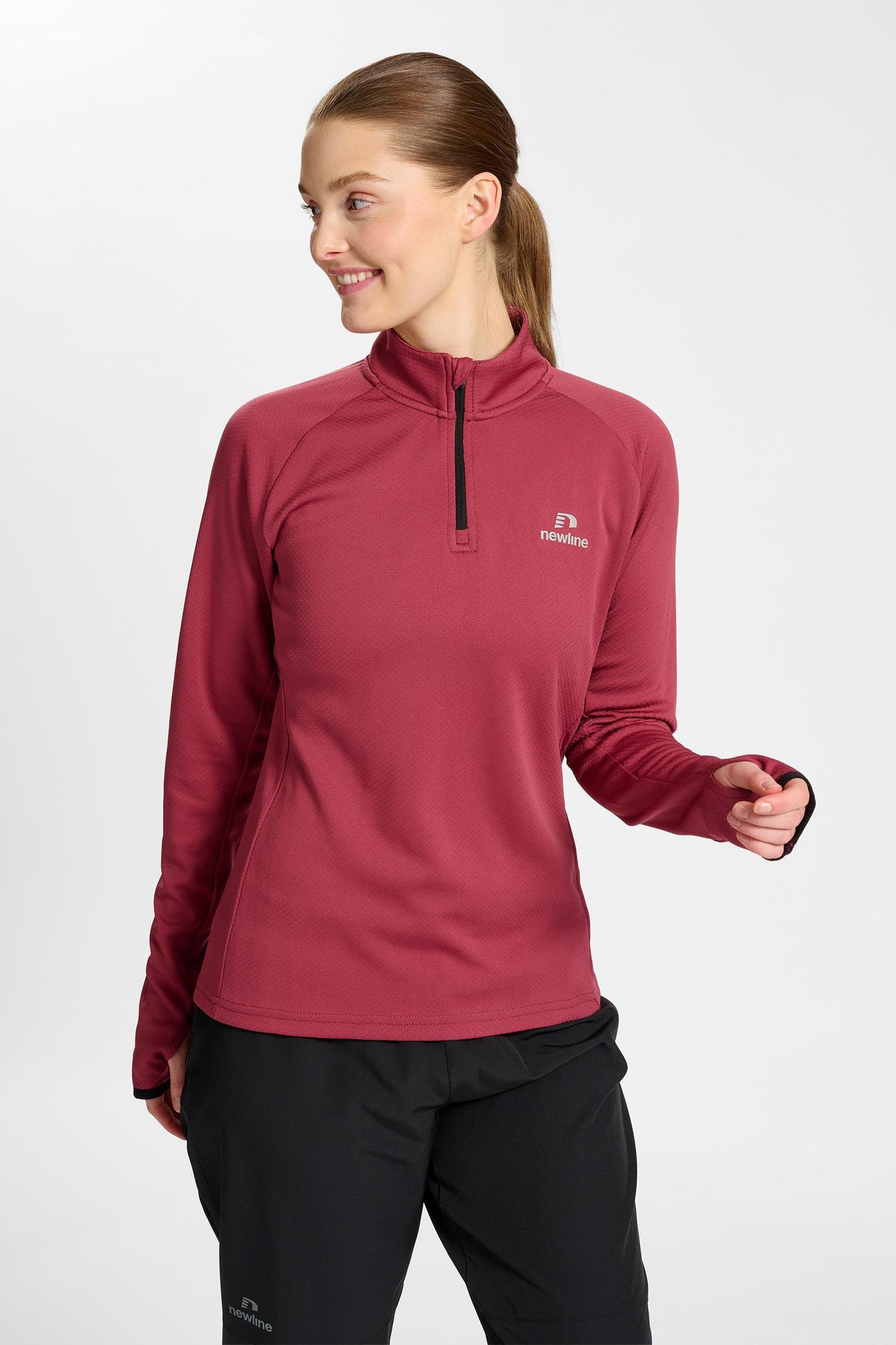 NEWLINE - Nwlphoenix 1/2 Zip L/s Woman - Dry Rose