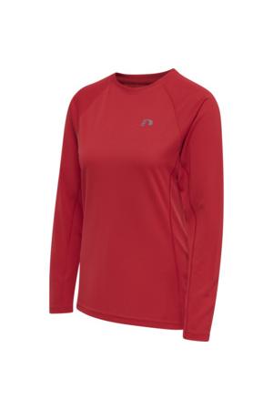 NEWLINE - Women Core Running T-shirt L/s - Tango Red