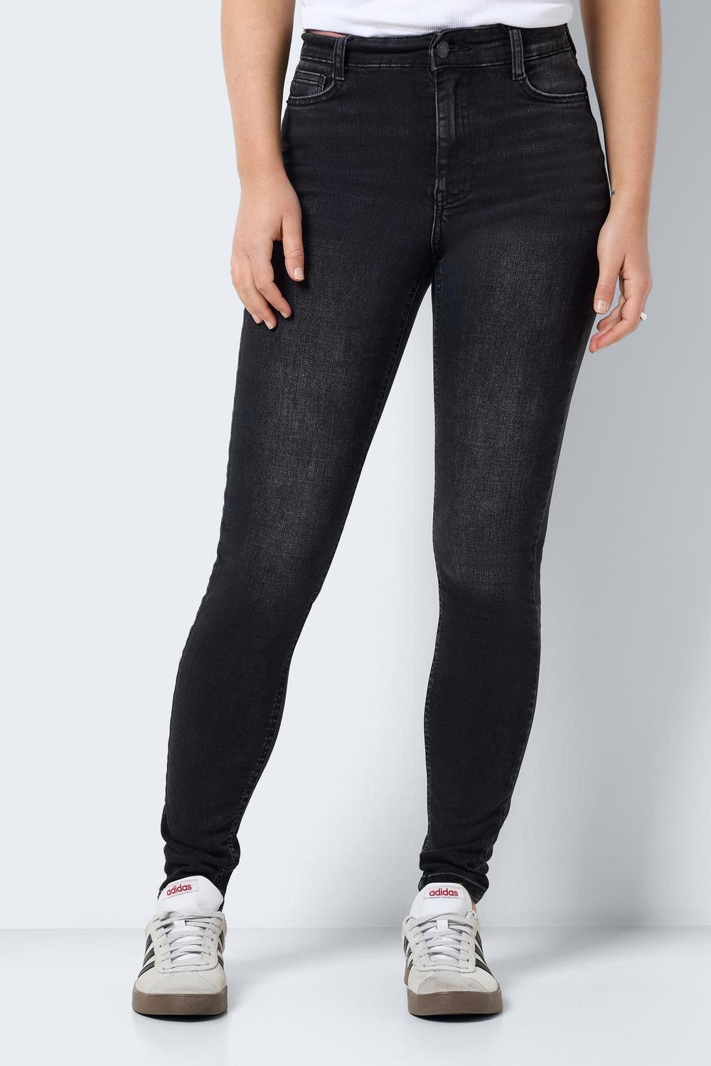 NOISY MAY - Satty Hw Skinny Jeans - Grey