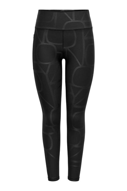 ONLYPLAY - Font-2 Logo Hw Pck Tights - Black