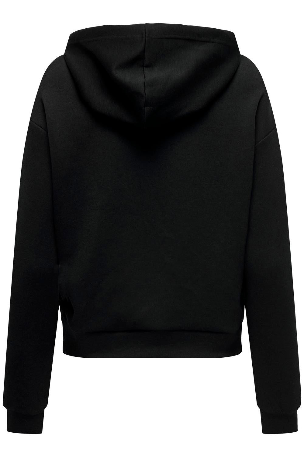 ONLYPLAY - Lounge Life Hood Ls Swt - Black