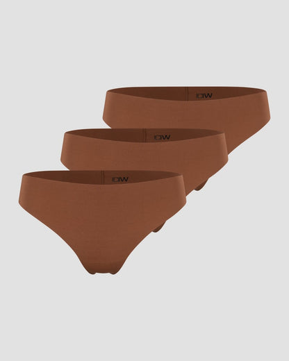 soft thong 3-pack cinnamon