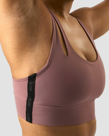 stance sports bra mauve