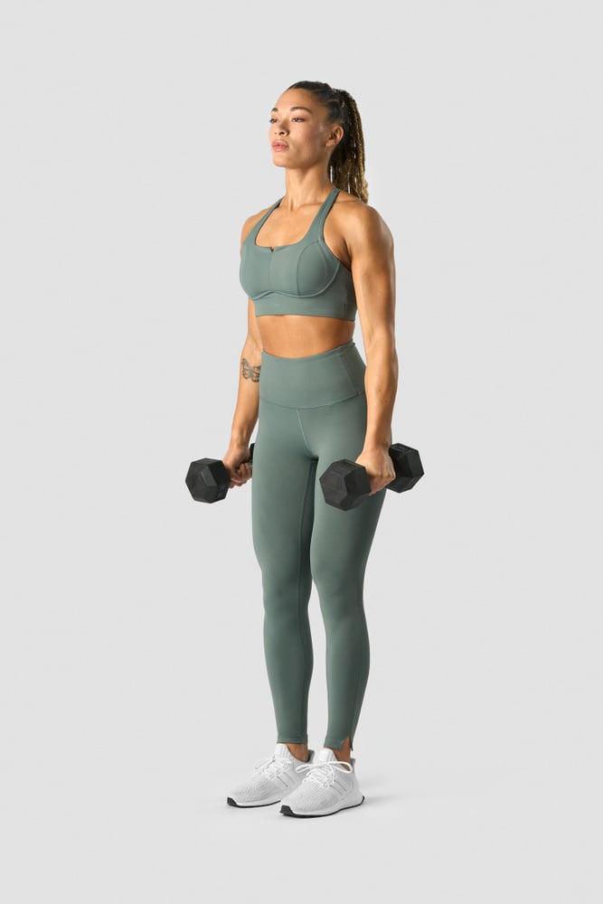 stride sports bra sea green