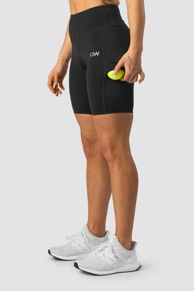 training biker shorts black wmn