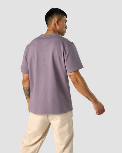 unified t-shirt print purple